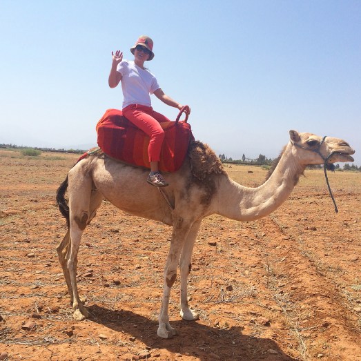 linda on camel